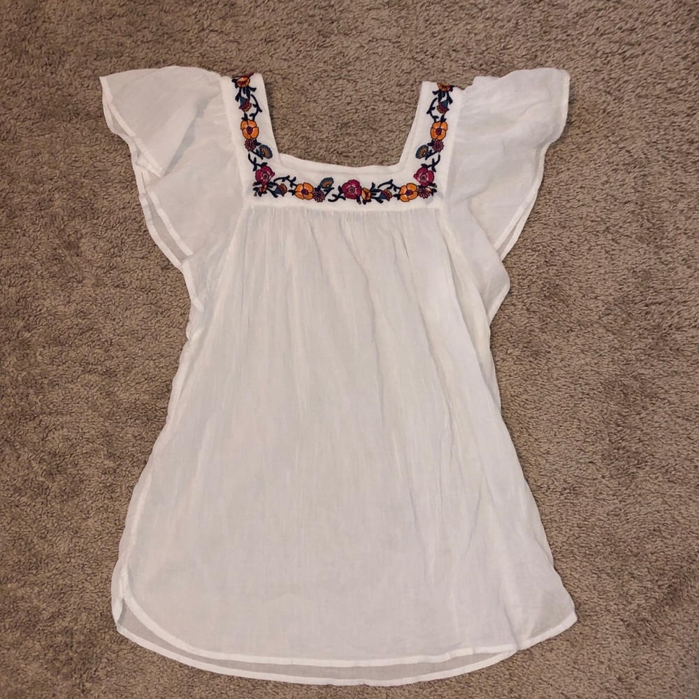 Liz Clairborne peasant top
